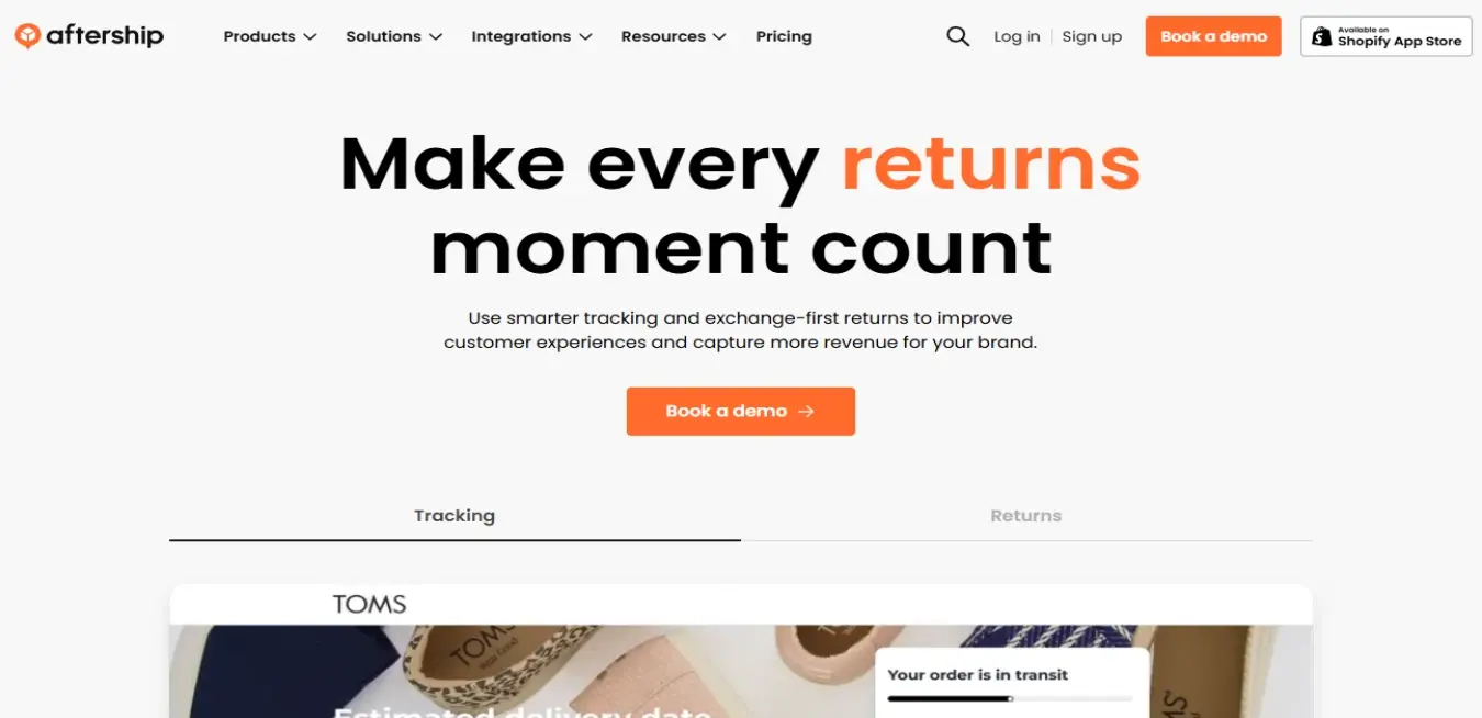 AFTERSHIP.COM preview