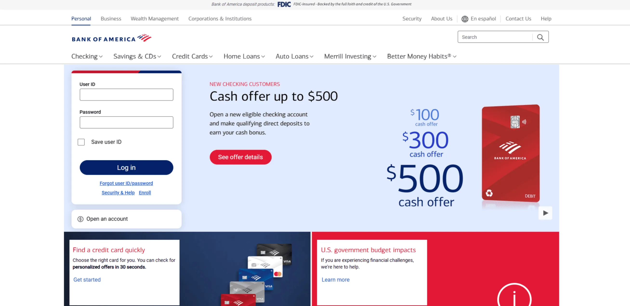 BANKOFAMERICA.COM