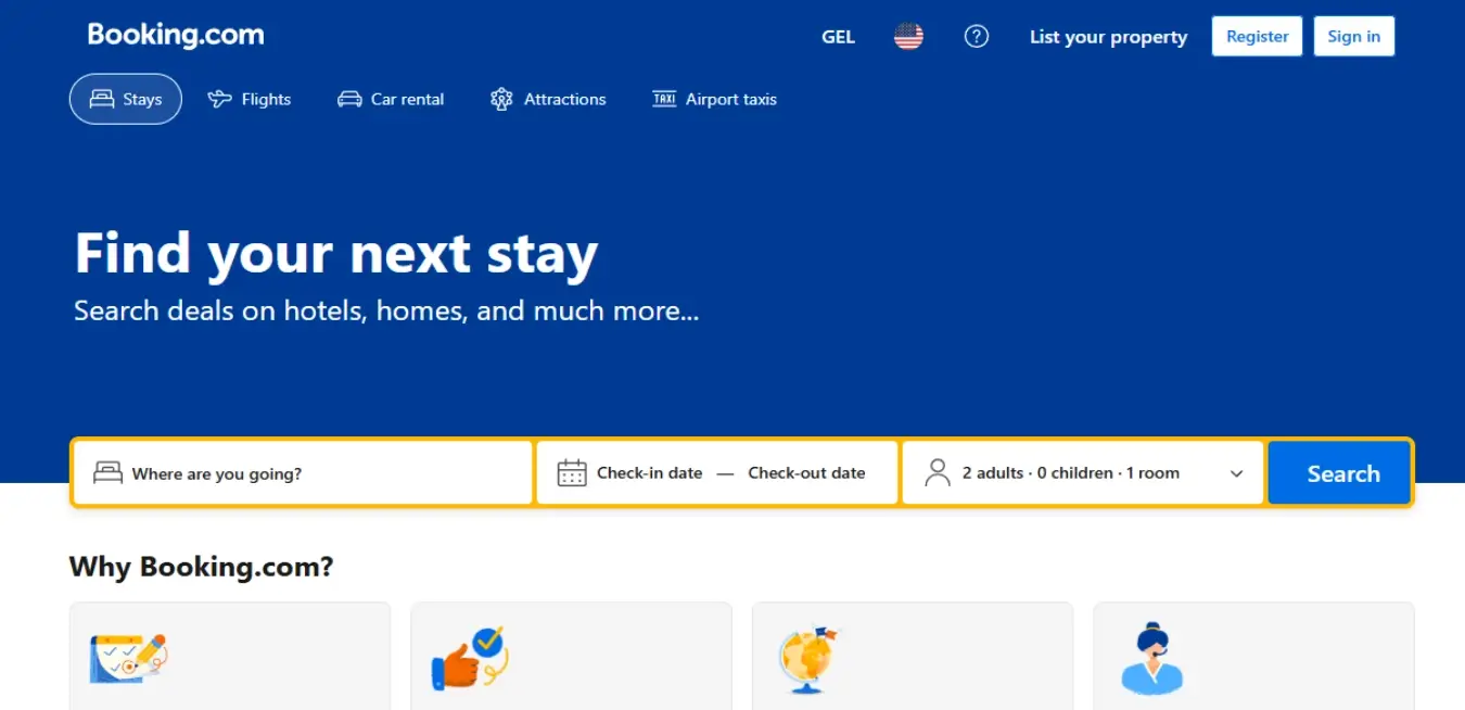 BOOKING.COM FLIGHTS preview