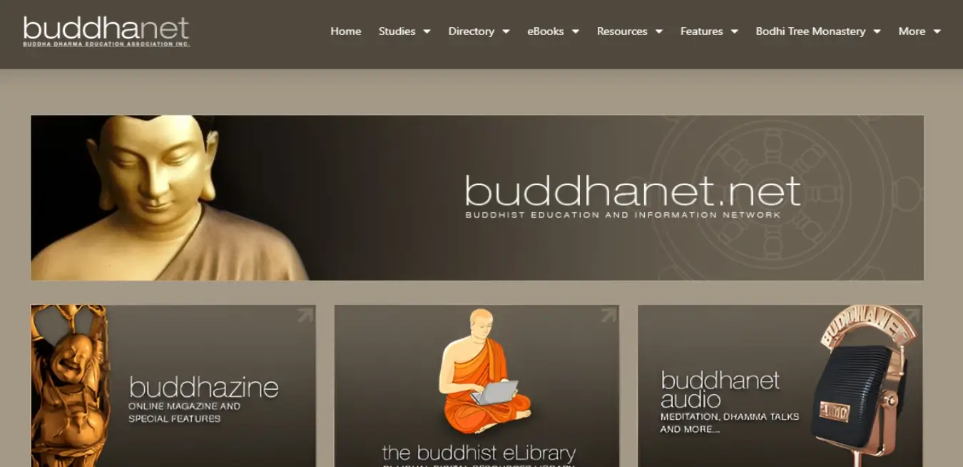 BUDDHANET.NET preview
