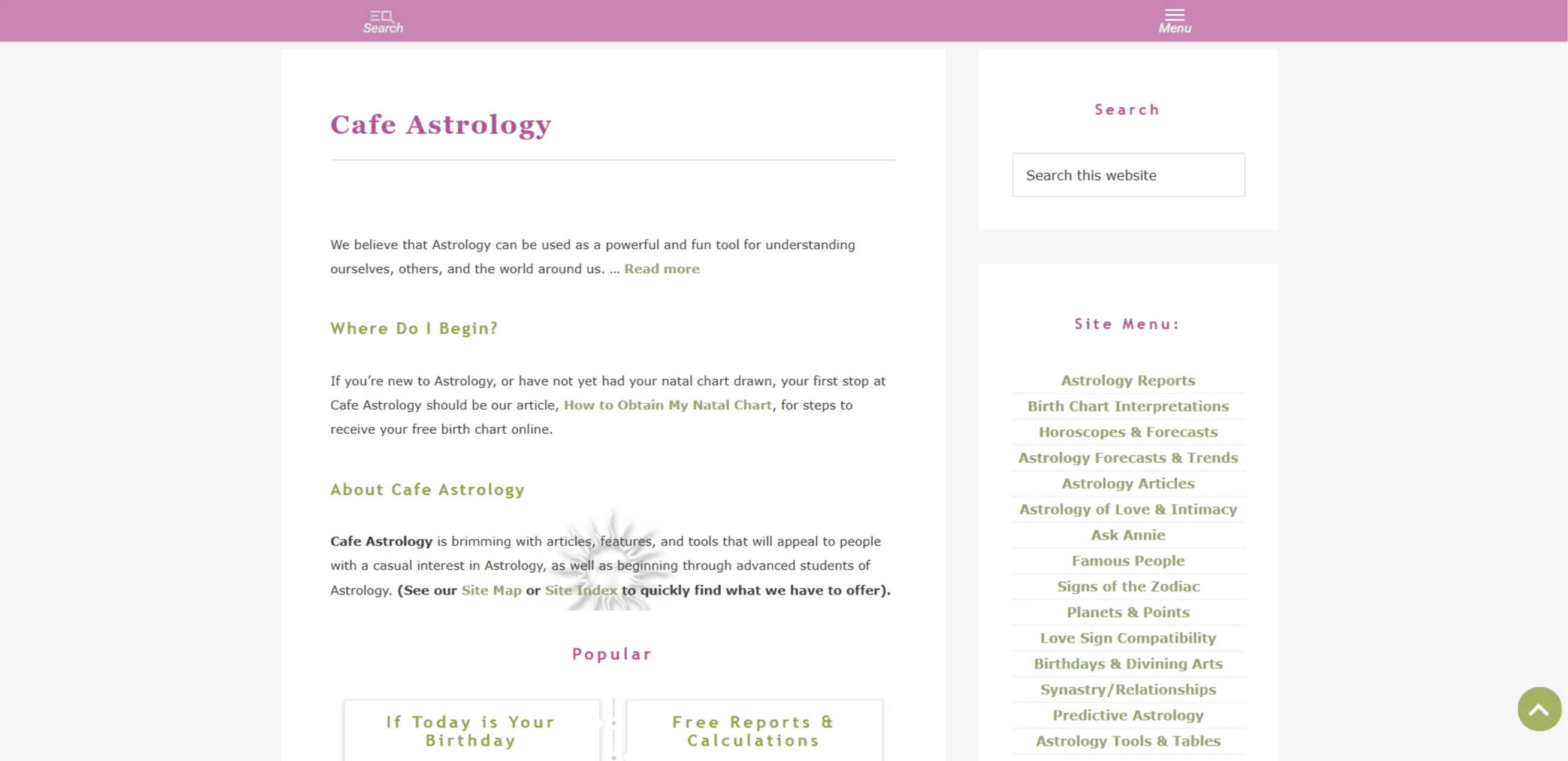 CAFEASTROLOGY.COM