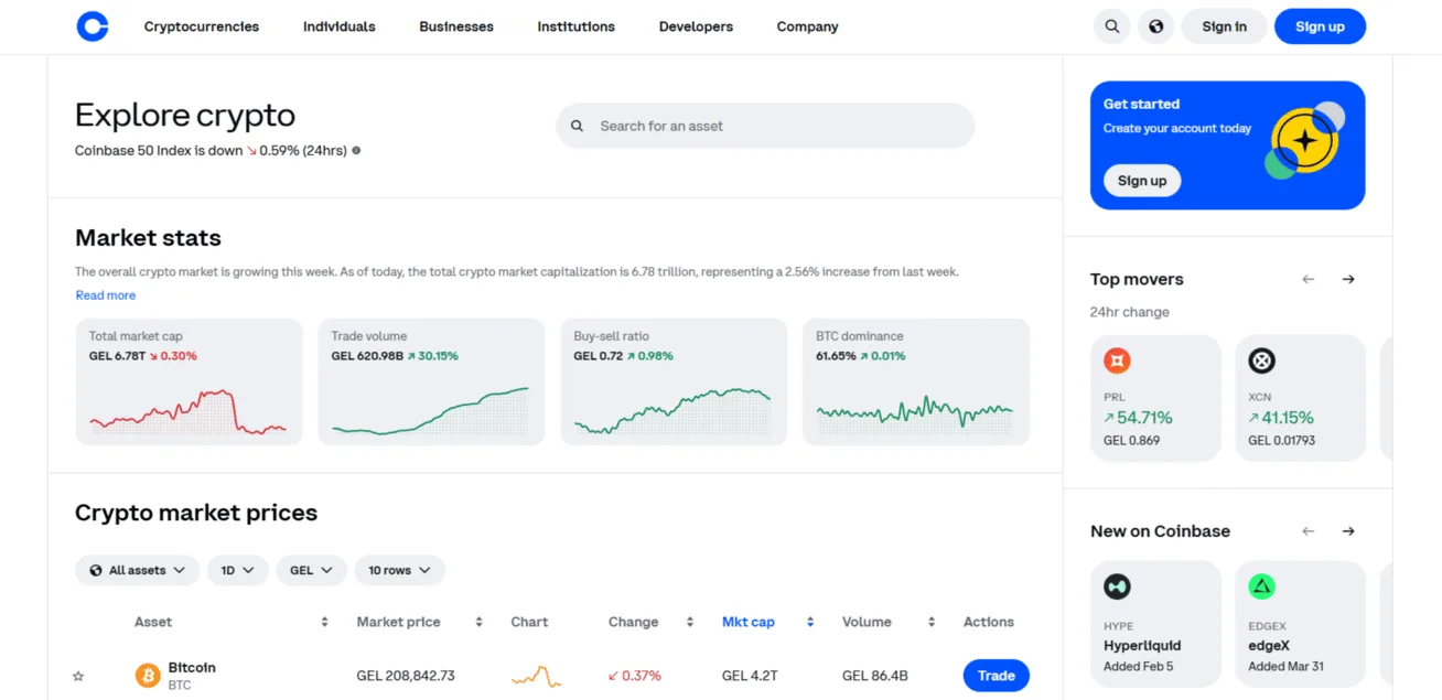 COINBASE.COM