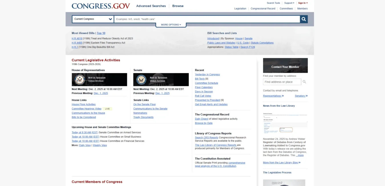 CONGRESS.GOV