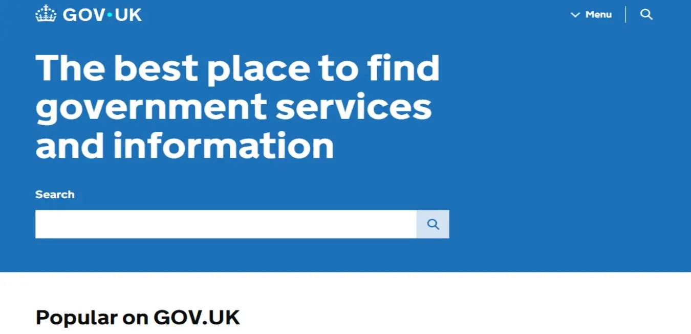 GOV.UK preview