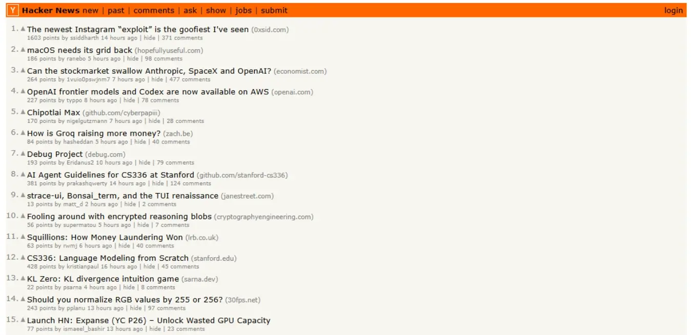 HACKERNEWS.COM