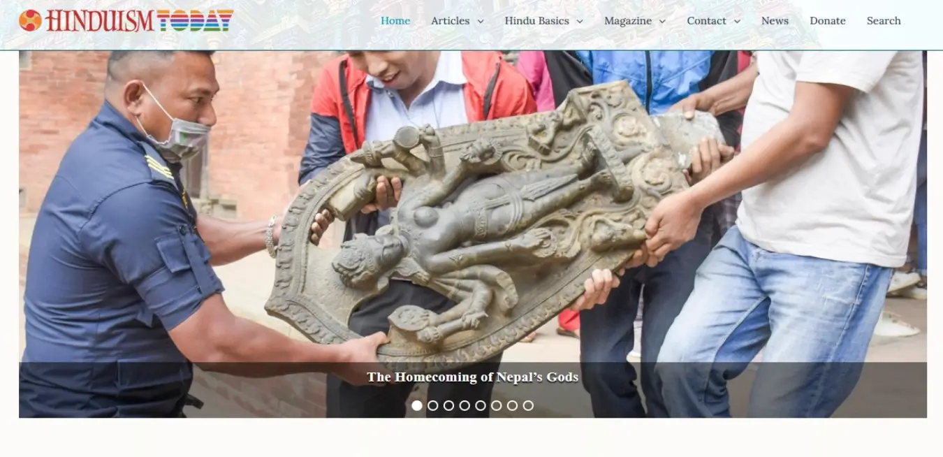 HINDUISMTODAY.COM preview