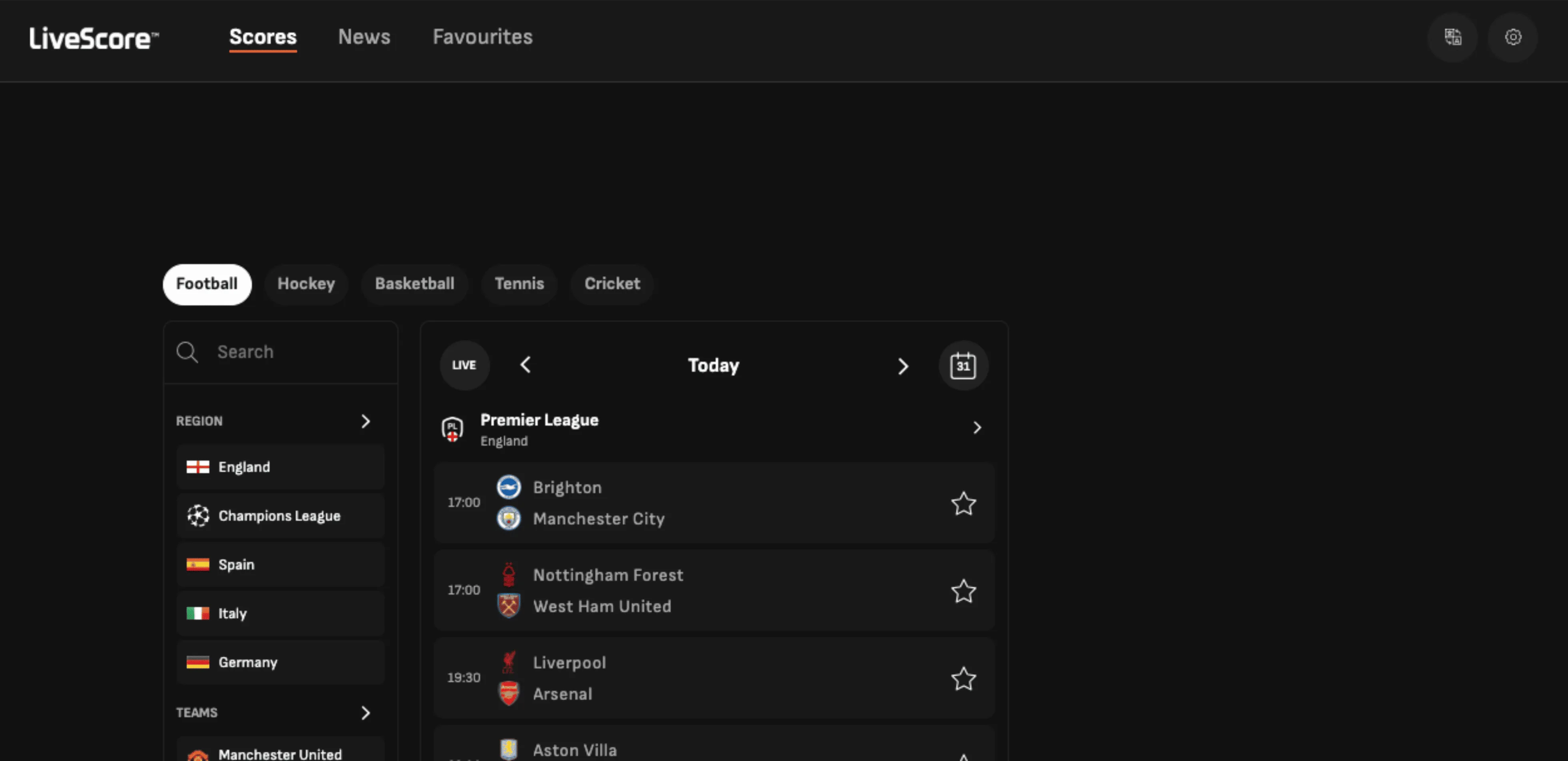 LIVESCORE.COM