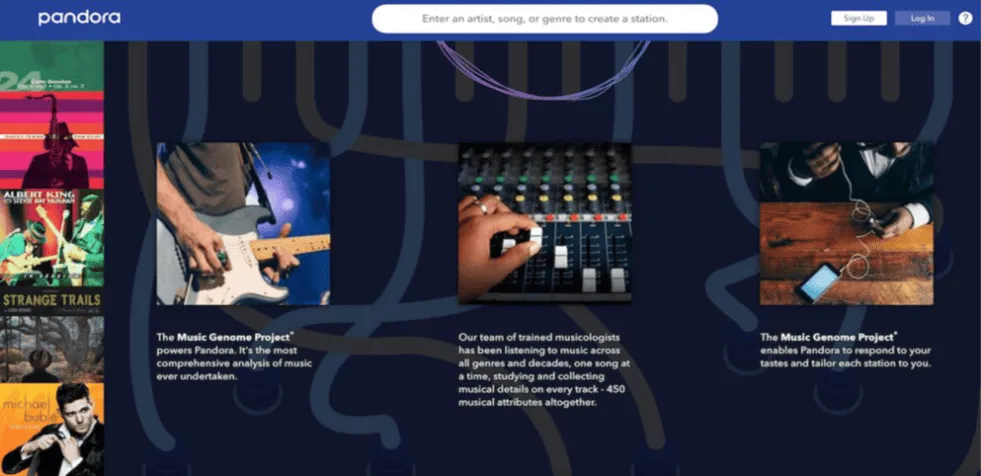 PANDORA.COM