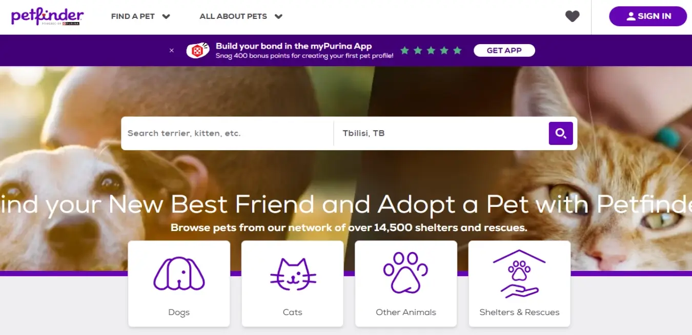 PETFINDER.COM