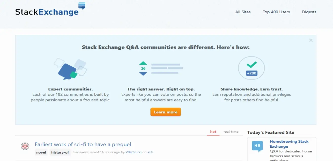 STACKEXCHANGE.COM