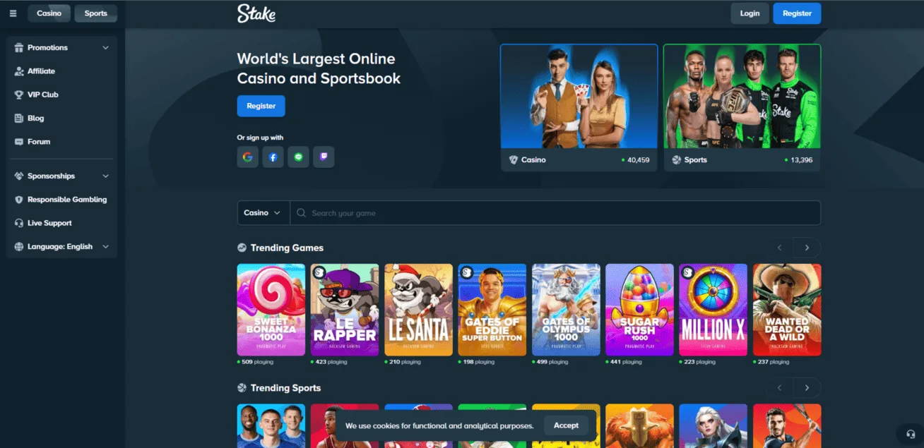 STAKE.COM preview