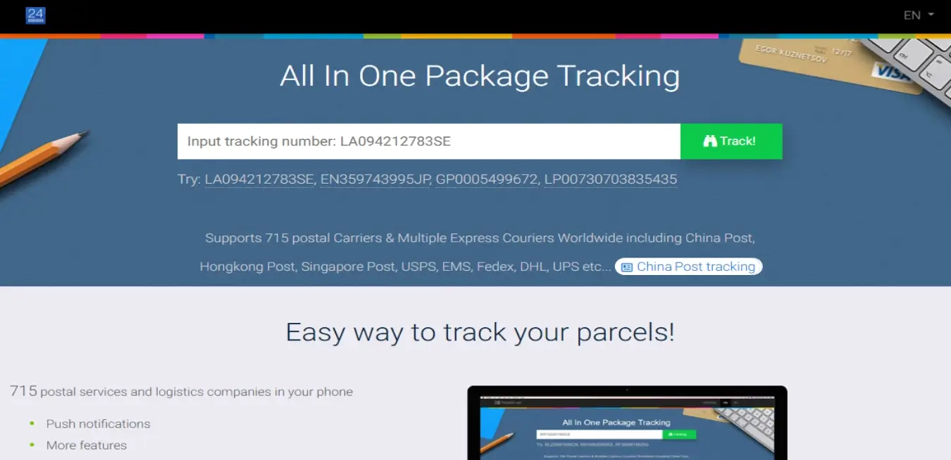 TRACK24.NET preview