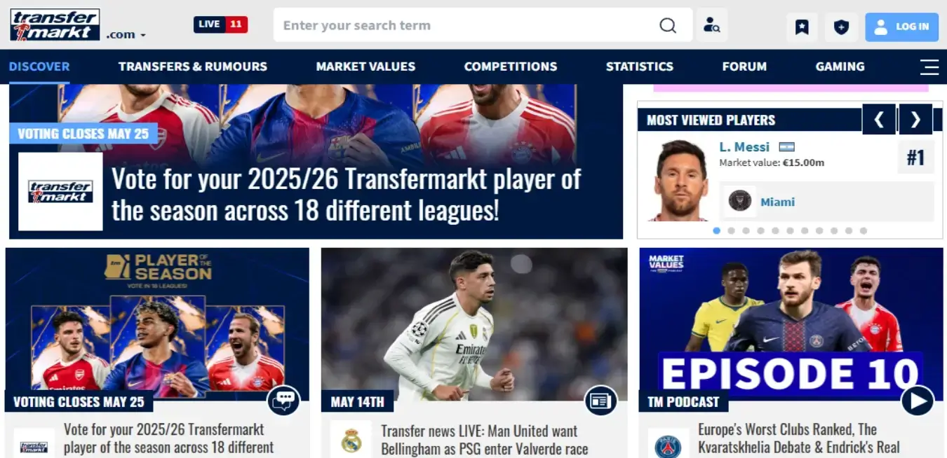 TRANSFERMARKT.COM